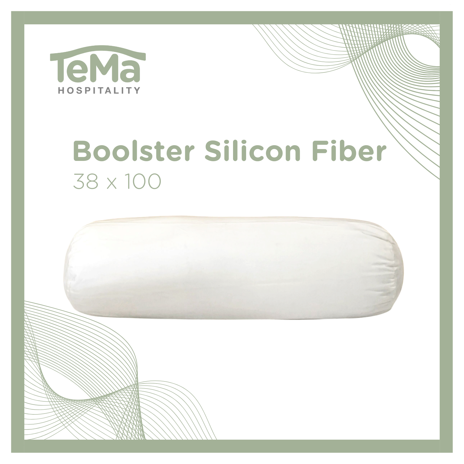 Bolster / Bantal Guling 38 x 100 Silicon Fibre