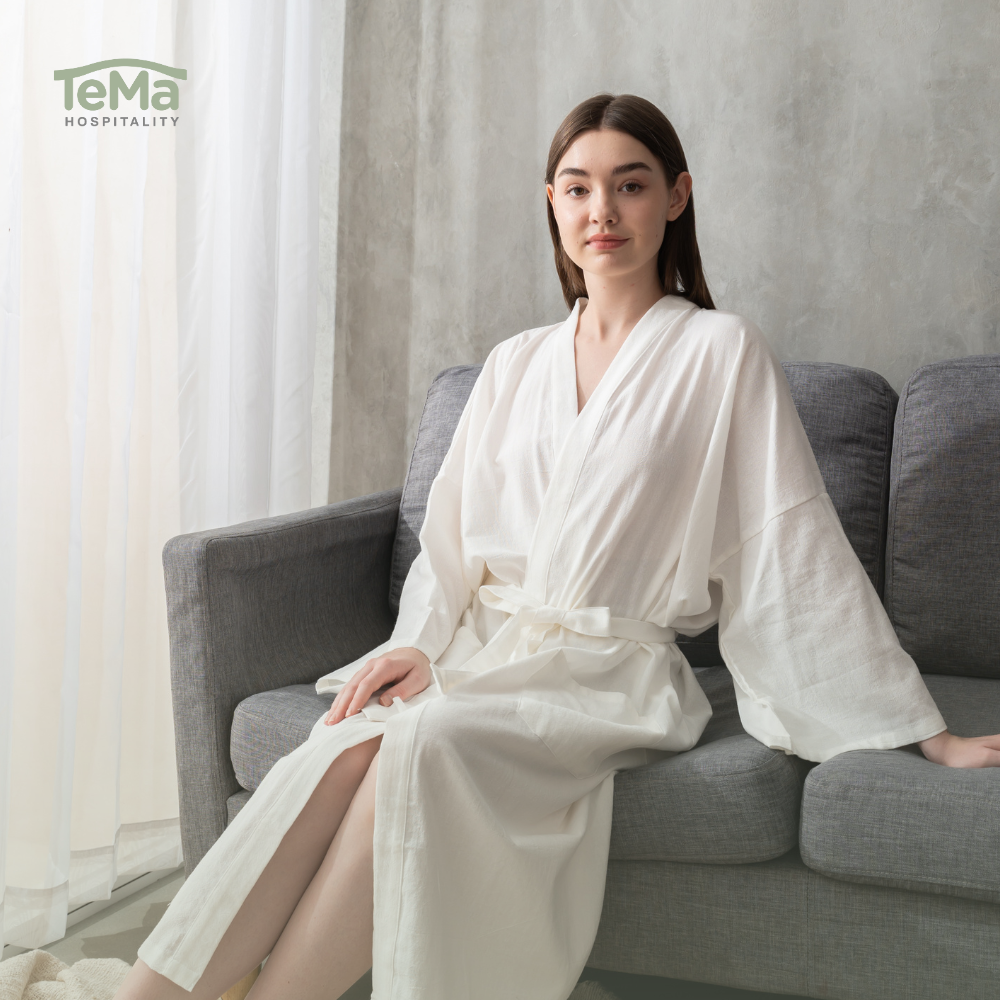 Kimono Linen – White