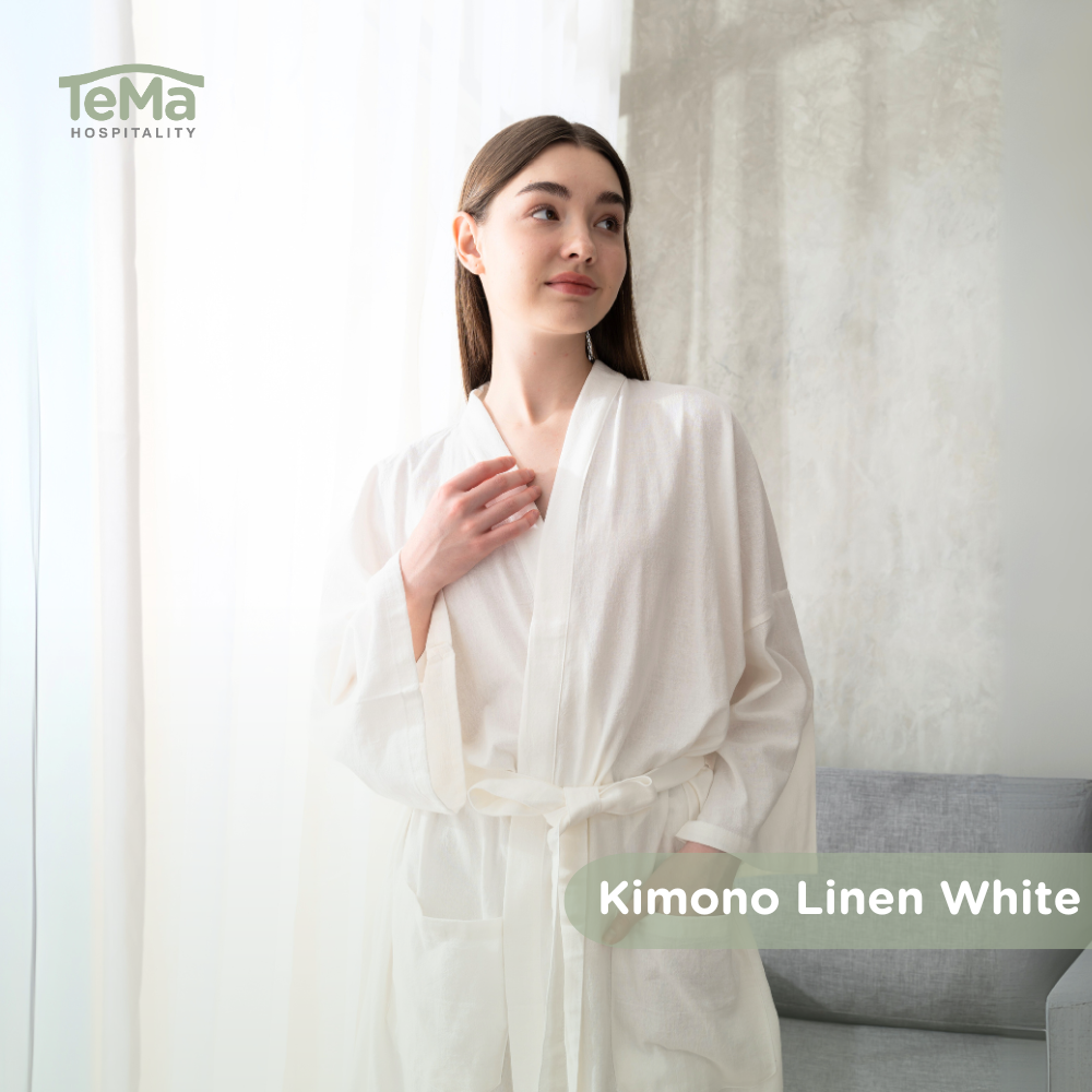Kimono Linen – White